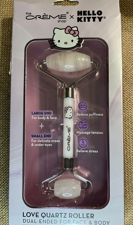 Hello Kitty Other - HELLO KITTY Love Dual End Quartz Roller for Face and Body-Brand New